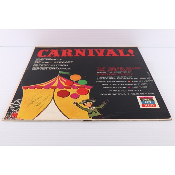 The Sound Stage Calliope Band, Captain Tully Carnival LP Record Grand Prix K-169 - Picture 4 of 16